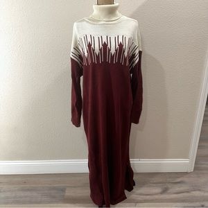 Turtle Neck Sweater Dress